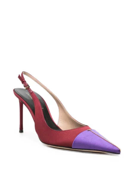 Pantofi cu toc Tom Ford slingback roșu