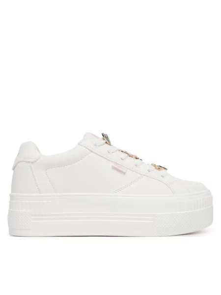 Sneakersy Buffalo białe