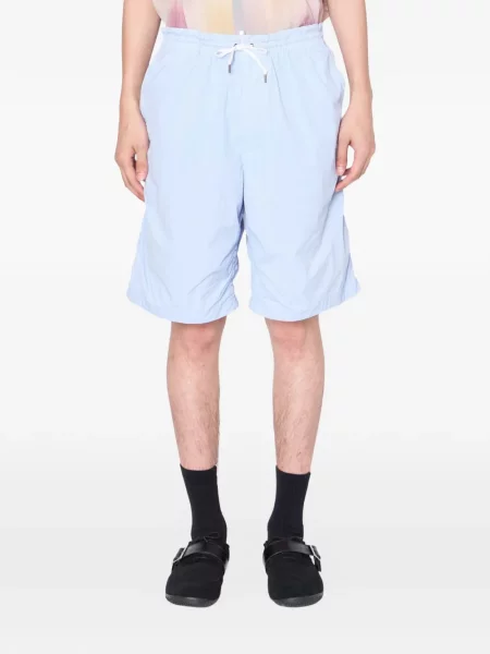 Vezica za zatezanje kratke hlače Kolor plava