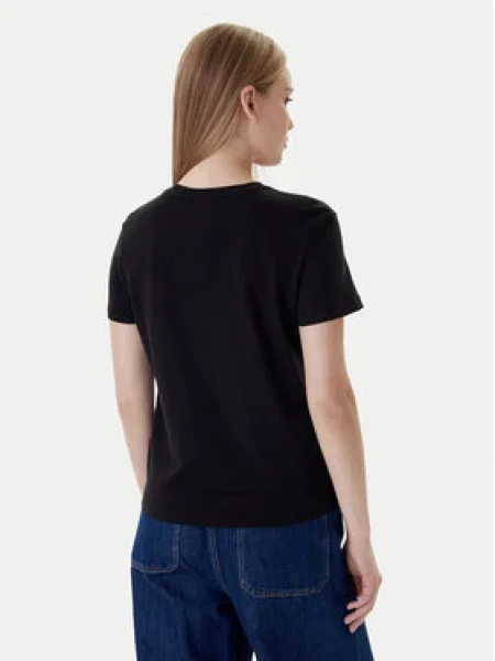 Tommy Jeans Póló Essential fekete