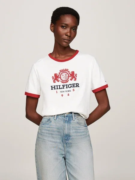 Tommy Hilfiger Tricou | alb