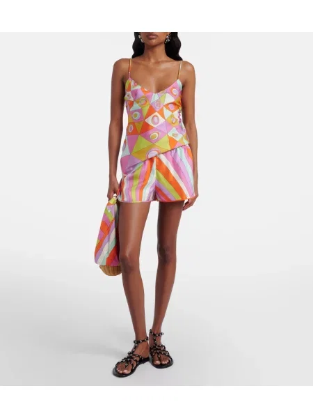 Top Pucci din satin