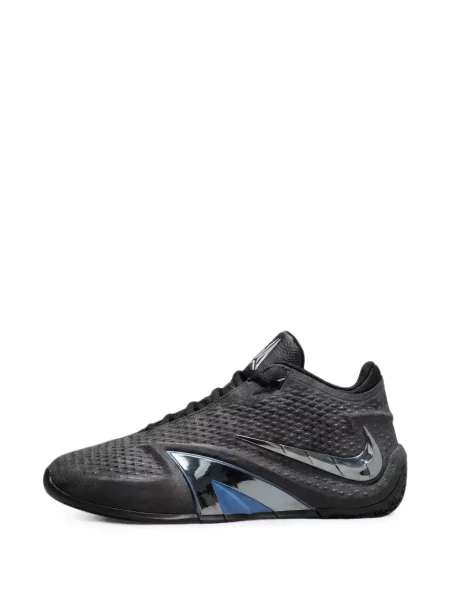 Sneakerși Nike Air Zoom din piele de lac negru