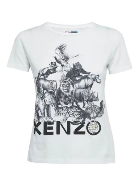 Tričko Kenzo Pre-owned bílé