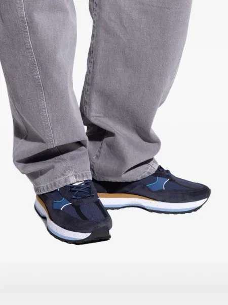 Sneakerși Ps Paul Smith din piele de căprioară albastru