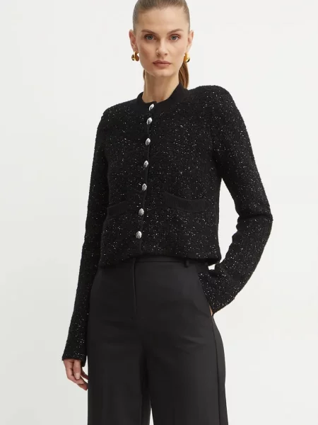 Patrizia Pepe geaca de lana negru