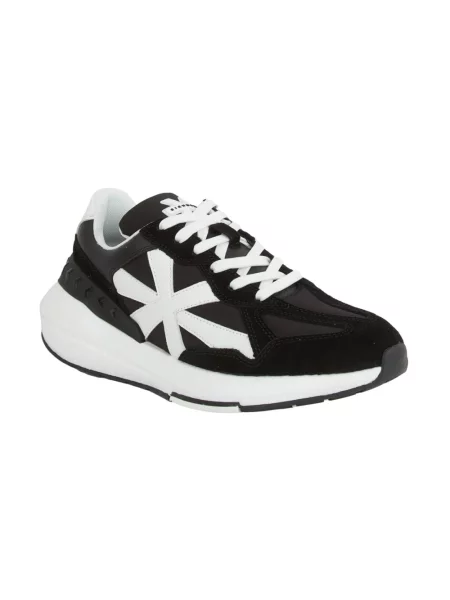 Sneakersy John Richmond skórzane czarne