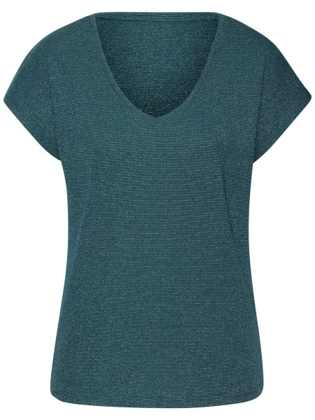 LASCANA Tricou petrol verde