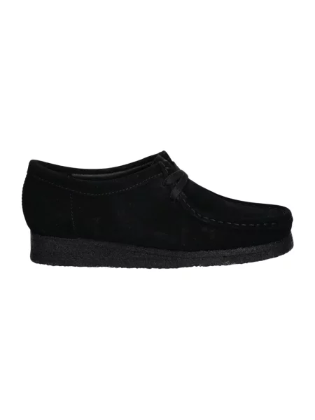 Półbuty Clarks skórzane czarne