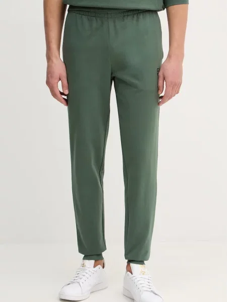 Emporio Armani melegítő szett férfi pamuttal zöld