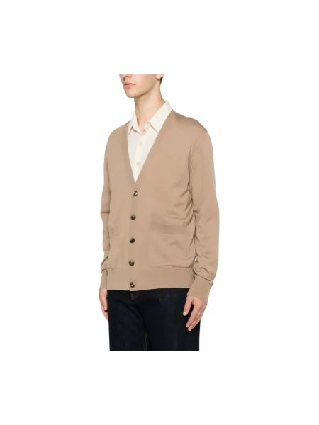 Kardigan Dries Van Noten beżowy
