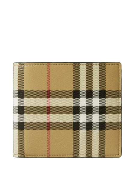 Portofel Burberry în carouri