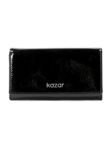 Portfel Kazar skórzany czarny