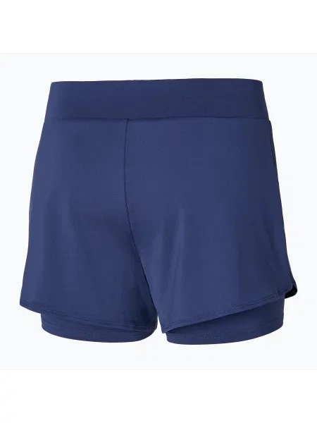 Spodenki tenisowe Mizuno Flex Short niebieskie
