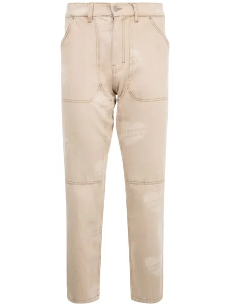 Kalhoty Pleasures se srdcovým vzorem