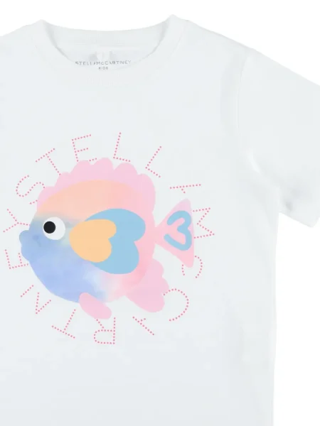 Koszulka dziecięca Stella Mccartney biała