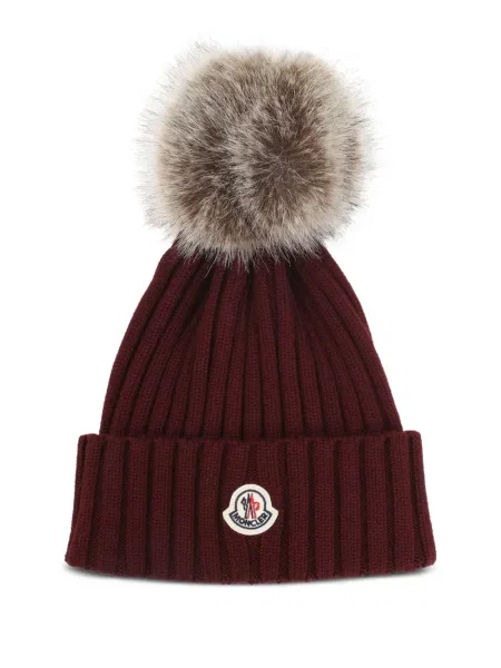 Шапка Moncler червено