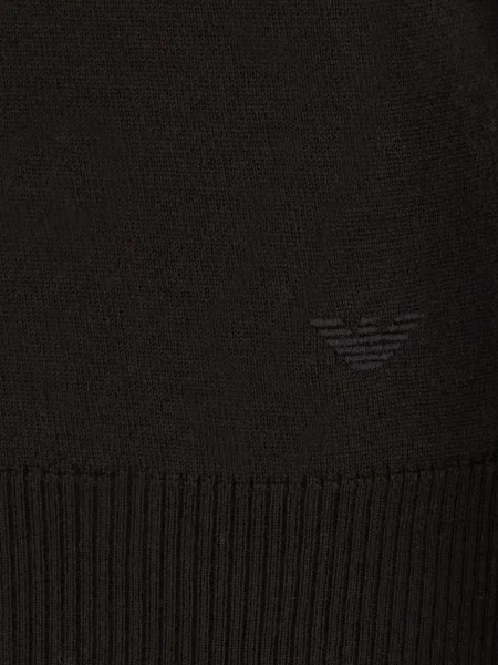 Μακρύς polo Emporio Armani καφέ