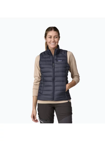 Bezrękawnik Patagonia Down Sweater smolder blue niebieska