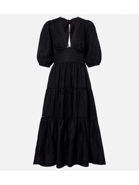 Rochie midi Heidi Klein de in până la genunchi de costum negru