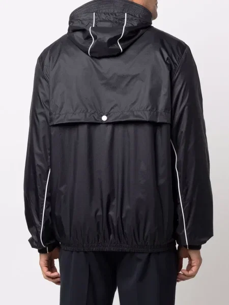 Яке Thom Browne с качулка синьо