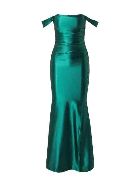 WAL G. Rochie de seară LAILANI smarald verde