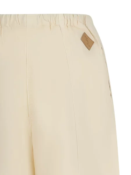 Pantaloni Haikure din țesătură twill