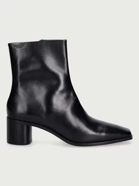 Škornji Vagabond Shoemakers s polno peto črna