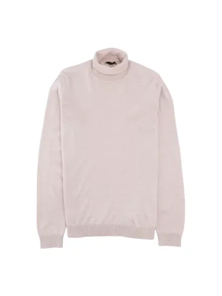 Golf Roberto Collina beżowy