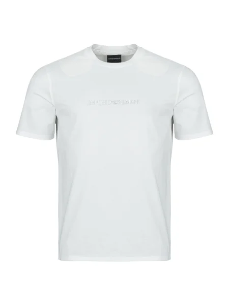 Tričko Emporio Armani biela