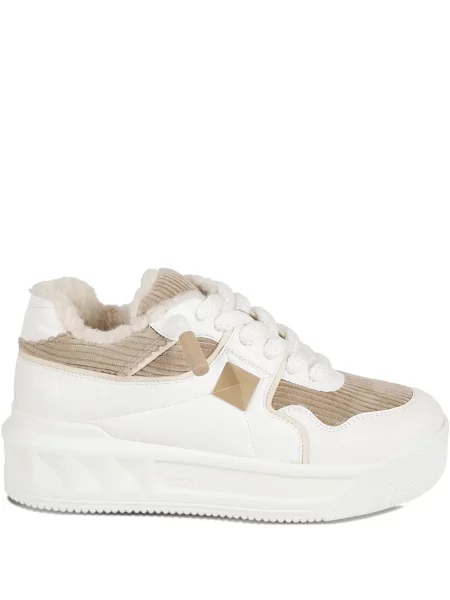 Sneakerși Valentino Garavani din piele alb