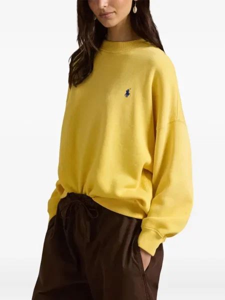 Ριγέ δερμάτινος κάλτσες Polo Ralph Lauren με κορδόνι μαύρο