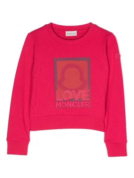 Bluza dziecięca Moncler Enfant różowa