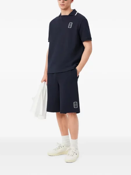 Pantaloni scurți Lacoste albastru