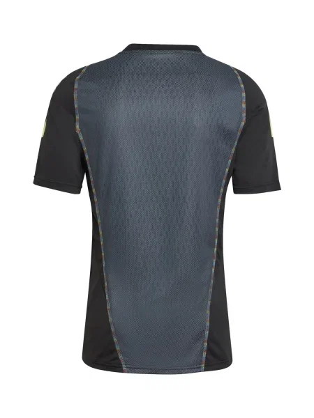 ADIDAS PERFORMANCE Tricou funcțional gri / negru alb