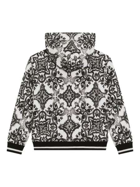 Bluza z kapturem dziecięca Dolce And Gabbana czarna
