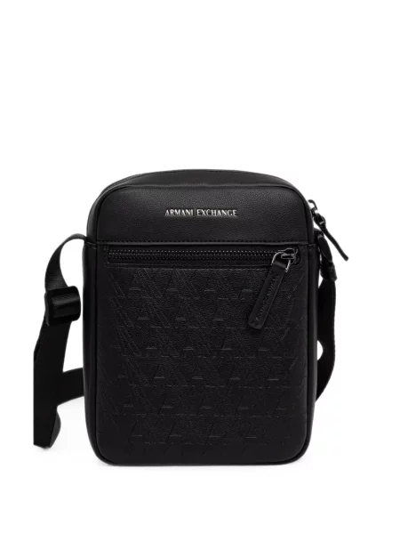 Geantă crossbody Armani Exchange negru