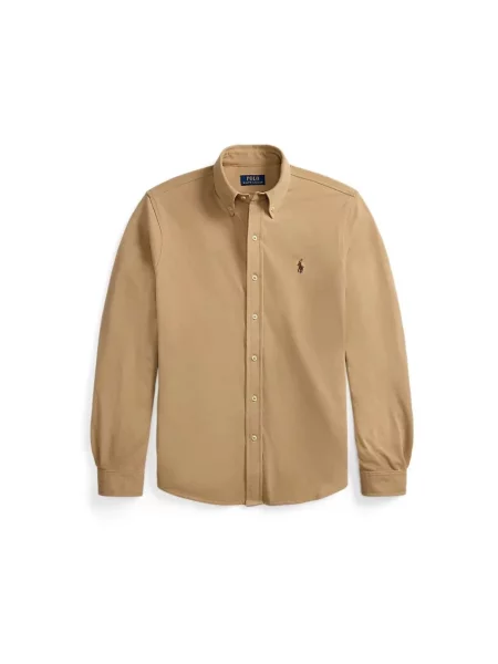 Koszula Polo Ralph Lauren brązowa
