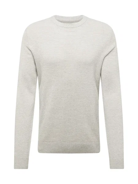 JACK & JONES Pulover JJEGlobe grej