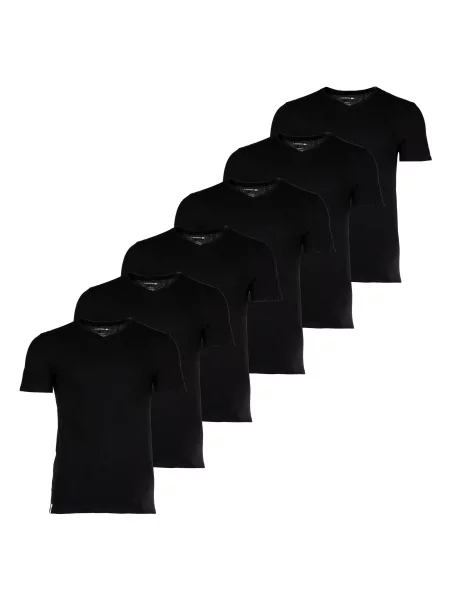 LACOSTE Tričko černá