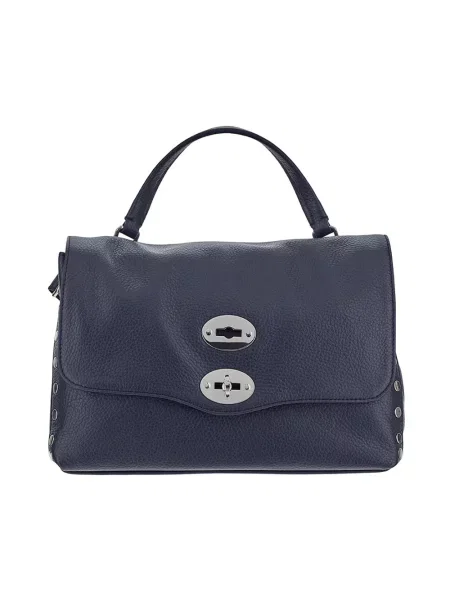 Torebka Zanellato koronkowa niebieska