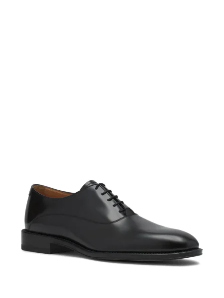 Oxford Lanvin din piele negru