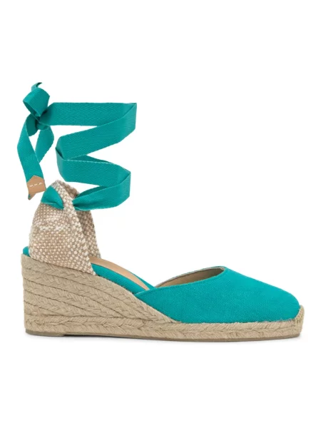 Espadryle NA Koturnie 7 CM Castañer zielone