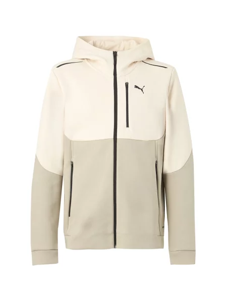 PUMA Jopa na Pumatech temno bež / volneno bela