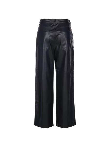 Tommy Jeans Pantaloni daisy | low rise negru