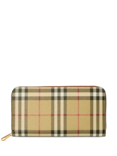 Kostkovaná peněženka Burberry