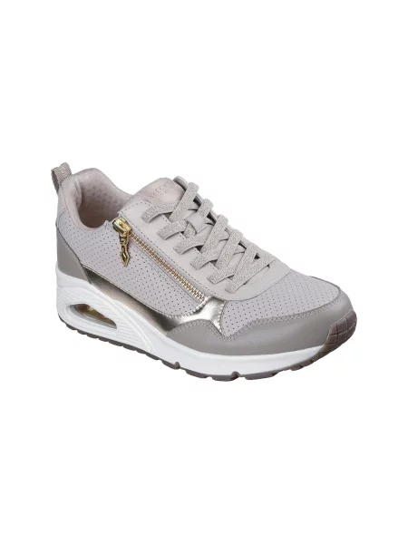 Sneakerși Skechers bej