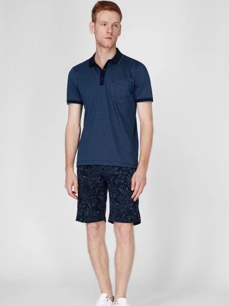 Поло Pierre Cardin синее