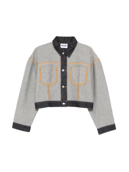 Kurtka Moschino niebieska