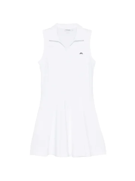 Костюм макси с яка макси рокля J.lindeberg бяло